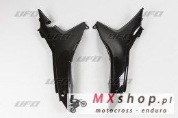 UFO OSŁONY FILTRA POWIETRZA HONDA CRF 250R '14-'17, CRF 450R '13-'16 KOLOR CZARNY (KOMPLET NA DWIE STRONY)