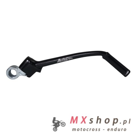 ACCEL DŹWIGNIA STARTERA (KOPKA) ALUMINIOWA KAWASAKI KX 85 '01-'25, KX 100 '01-'21, KX 112 '22-'25, KOLOR CZARNY