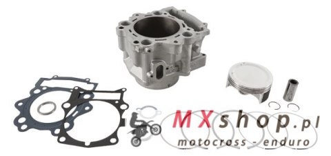 CYLINDER WORKS CYLINDER KOMPLETNY YAMAHA YFM 700 GRIZZLY '07-'13, RHINO '08-'13 STANDARD 102MM NICASIL (VERTEX 23623+TOP-END)