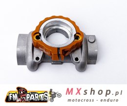FM-PARTS WZMOCNIENIE WYLOTU WYDECHOWEGO (FLANSZA) KTM/HUSQVARNA '17-'24 KOLOR POMARAŃCZOWY