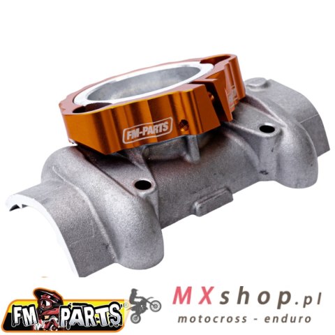 FM-PARTS WZMOCNIENIE WYLOTU WYDECHOWEGO (FLANSZA) KTM/HUSQVARNA '17-'24 KOLOR POMARAŃCZOWY