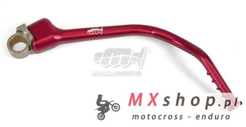 M.C. DŹWIGNIA STARTERA (KOPKA) ALUMINIOWA KOLOR CZERWONY HONDA CRF 450R 09-16