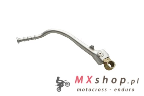 M.C. DŹWIGNIA STARTERA (KOPKA) ALUMINIOWA KOLOR SREBRNY HONDA CRF 250R 10-17