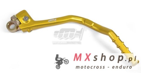 M.C. DŹWIGNIA STARTERA (KOPKA) ALUMINIOWA KOLOR ZŁOTY SUZUKI RMZ 250 11-15