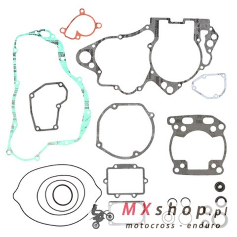 PROX KOMPLET USZCZELEK Z KOMPLETEM USZCZELNIACZY SILNIKOWYCH SUZUKI RM 250 '02