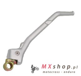 PSYCHIC DŹWIGNIA STARTERA (KOPKA / KIKSTARTER) HONDA CR 125 R '00-'07 (OEM: 28300-KZ4-J20) (ALUMINIOWA) KOLOR SREBRNY
