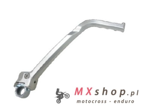 PSYCHIC DŹWIGNIA STARTERA (KOPKA / KIKSTARTER) KTM SX 250 '17-'22 (OEM: 79233070044) (ALUMINIOWA) KOLOR SREBRNY