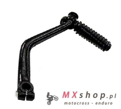 PSYCHIC DŹWIGNIA STARTERA (KOPKA / KIKSTARTER) YAMAHA DT 50 '88-'90, MX 80 '80-'82 (OEM: 17W-15620-02) (STALOWA) KOLOR CZARNY