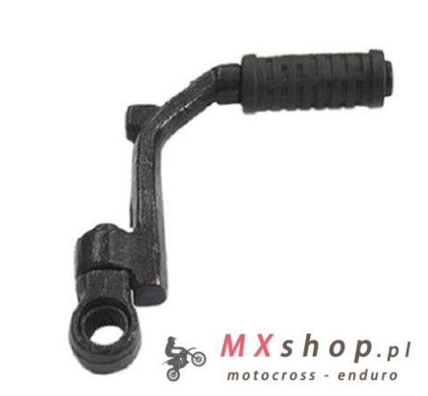 PSYCHIC DŹWIGNIA STARTERA (KOPKA / KIKSTARTER) YAMAHA RD 125 LC (STALOWA) KOLOR CZARNY