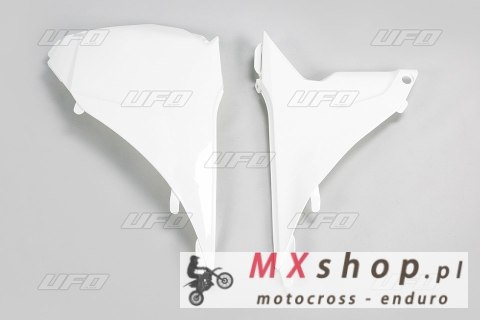UFO OSŁONY FILTRA POWIETRZA KTM SX '13-'16, SXF '13-'15 KOLOR BIAŁY
