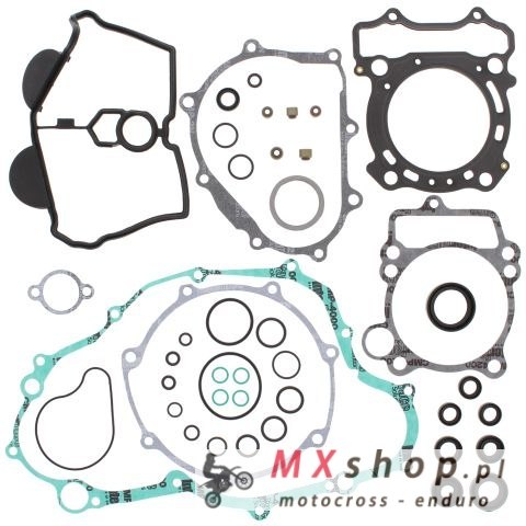 WINDEROSA (VERTEX) KOMPLET USZCZELEK YAMAHA WR250F 01-02, YZ250F 01-13 (Z USZCZELNIACZAMI SILNIKOWYMI) (YZF250, YZF 250)