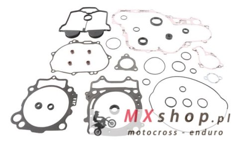 WINDEROSA (VERTEX) KOMPLET USZCZELEK YAMAHA WRF450 16-18, YZF450 14-17, YZF450X 16-19 (Z USZCZELNIACZAMI SILNIKOWYMI)