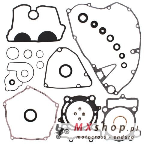 WINDEROSA (VERTEX) KOMPLET USZCZELEK Z USZCZELNIACZAMI SILNIKOWYMI KAWASAKI KX250F 06-08