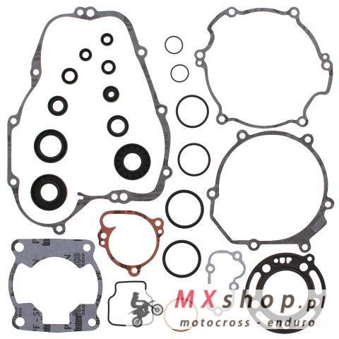 WINDEROSA (VERTEX) KOMPLET USZCZELEK Z USZCZELNIACZAMI SILNIKOWYMI KAWASAKI KX85 '01-06,