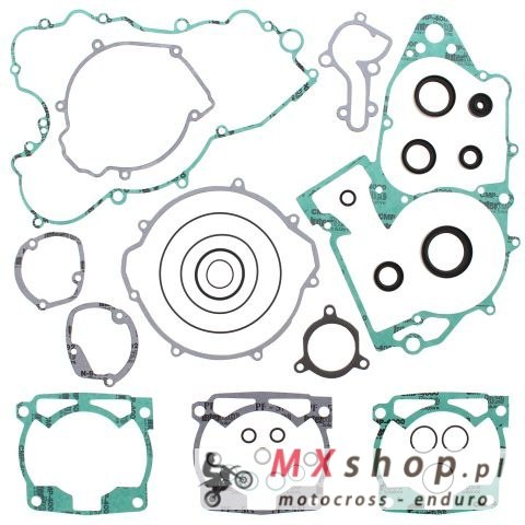 WINDEROSA (VERTEX) KOMPLET USZCZELEK Z USZCZELNIACZAMI SILNIKOWYMI KTM EXC 250 00-03, MXC 250 00-01, SX 250 00-02, SXS 250 01