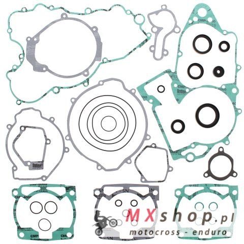 WINDEROSA (VERTEX) KOMPLET USZCZELEK Z USZCZELNIACZAMI SILNIKOWYMI KTM EXC 360 96-97, EXC 380 98-02, MXC 360 96-97, MXC 380 98-0