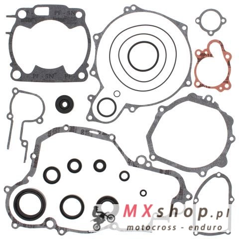 WINDEROSA (VERTEX) KOMPLET USZCZELEK Z USZCZELNIACZAMI SILNIKOWYMI YAMAHA YZ250 97