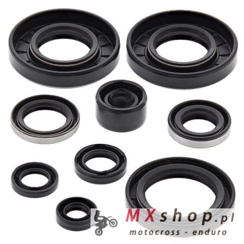 WINDEROSA (VERTEX) KOMPLET (ZESTAW) USZCZELNIACZY SILNIKOWYCH KAWASAKI KX 80/85 '98-'13, KX 100 '98-'13