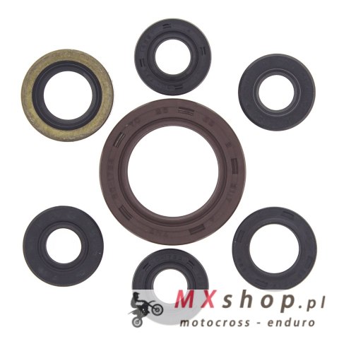 WINDEROSA (VERTEX) KOMPLET (ZESTAW) USZCZELNIACZY SILNIKOWYCH SUZUKI LTZ 400 '03-'14, ARCTIC CAT 400 DVX 04-08