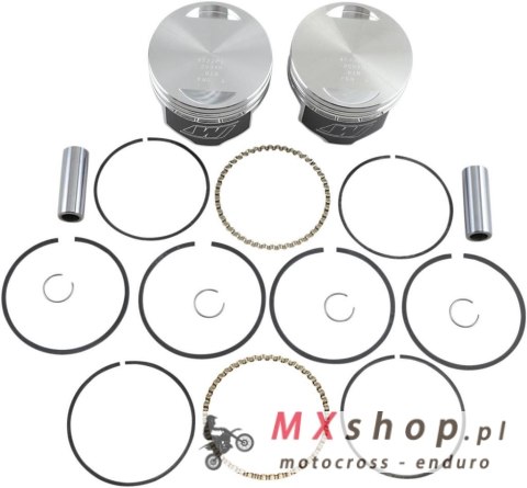 WISECO KOMPLET TŁOKÓW HARLEY-DAVIDSON 1340 EVO Big Twin '84-99 ( 3,508 IN = + 0,01 IN )