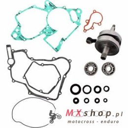 WISECO WAŁ KORBOWY HONDA CR 125 05-07 (Z ŁOŻYSKAMI I USZCZELNIACZAMI NA WAŁ ORAZ KOMPLETEM USZCZELEK NA DÓŁ SILNIKA)