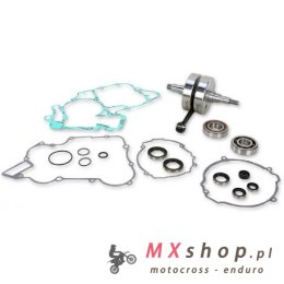 WISECO WAŁ KORBOWY KTM SX 125 '98-'15 (Z ŁOŻYSKAMI I USZCZELNIACZAMI NA WAŁ ORAZ KOMPLETEM USZCZELEK NA DÓŁ SILNIKA) (HR4024), (