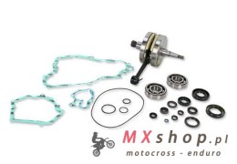 WISECO WAŁ KORBOWY YAMAHA YZ 250 '03-'24 (Z ŁOŻYSKAMI I USZCZELNIACZAMI NA WAŁ ORAZ KOMPLETEM USZCZELEK NA DÓŁ SILNIKA) (HR4138)