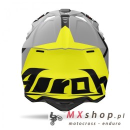 AIROH CROSS / ENDURO / ATV / QUAD WRAAAP CONQUER KOLOR ŻÓŁTY FLUO/CZARNY/BIAŁY MAT ROZMIAR S