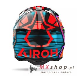 AIROH CROSS / ENDURO / ATV / QUAD WRAAAP CYBER KOLOR ŻÓŁTY FLUO/ZIELONY MAT ROZMIAR S