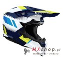 AIROH CROSS / ENDURO / ATV / QUAD WRAAAP VISION KOLOR ŻÓŁTY FLUO/NIEBIESKI/BIAŁY ROZMIAR M