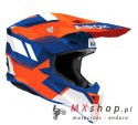 AIROH CROSS / ENDURO / ATV / QUAD WRAAAP VISION POMARAŃCZOWY/NIEBIESKI/BIAŁY ROZMIAR M