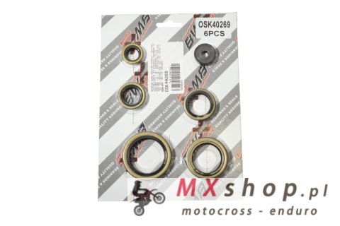 BEARING WORX KOMPLET (ZESTAW) USZCZELNIACZY SILNIKOWYCH HUSABERG TE 250/300 '11-'14, HUSQVARNA TC/TE 250/300 '14-'15, KTM EXC/MX