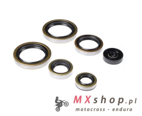 BEARING WORX KOMPLET (ZESTAW) USZCZELNIACZY SILNIKOWYCH KTM EGS 125/200 '98-'99, EXC 125/200 '98-'06, EXE 125 '00-'01, SX 125 '9