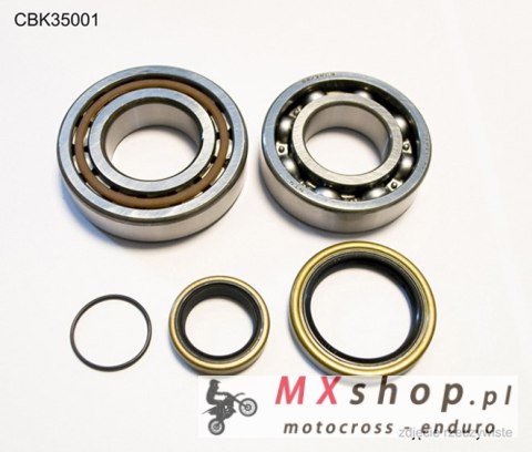 BEARING WORX ŁOŻYSKA WAŁU KORBOWEGO KTM SX/EXC 250/300 '04-'25, FREERIDE 250R '14-'17, HUSQVARNA TE/TC 250/300 '14-'25, HUSABERG