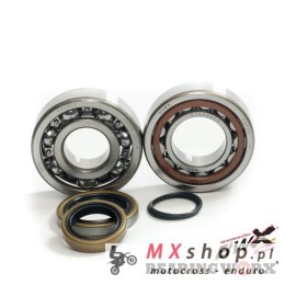 BEARING WORX ŁOŻYSKA WAŁU KORBOWEGO Z USZCZELANIACZAMI KTM SX/EXC 125/200 98-25 (NTN) (MADE IN JAPAN) (23.CBS62001) (24-1097)