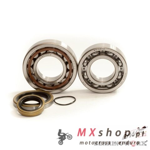 BEARING WORX ŁOŻYSKA WAŁU KORBOWEGO Z USZCZELANIACZAMI KTM SX/EXC 250/300 04-25, FREERIDE 250R '14-'17, HUSQVARNA TE/TC 250/300 