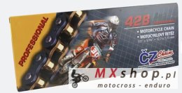 CZ ŁAŃCUCH NAPĘDOWY 428 OR (138 OGNIW) O-RING (STREET MAX 250 CCM) (23,4 KN) + ZAPINKA