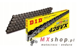 DID ŁAŃCUCH NAPĘDOWY 428VX-148 (148 OGNIW) X-RING (OTWARTY + ZAKUWKA)