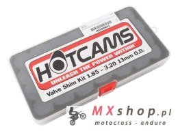 HOT CAMS PŁYTKI ZAWOROWE 13MM OD 1,85 DO 3,20 CO 0,05 ZESTAW