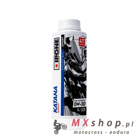 IPONE KATANA SCOOT 0W30 OLEJ SILNIKOWY 100% SYNTETYK 1L (AKC)