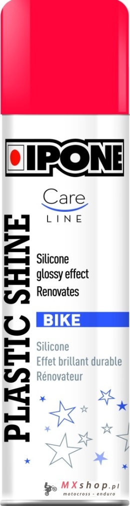 IPONE SPRAY PLASTIC SHINE 250ML SPRAY DO RENOWACJI TWORZYW SZTUCZNYCH (CARELINE) (12) (akc)