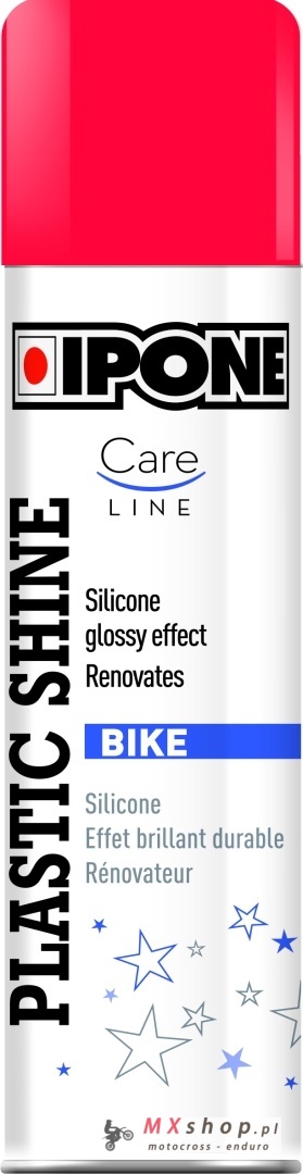 IPONE SPRAY PLASTIC SHINE 250ML SPRAY DO RENOWACJI TWORZYW SZTUCZNYCH (CARELINE) (12) (akc)