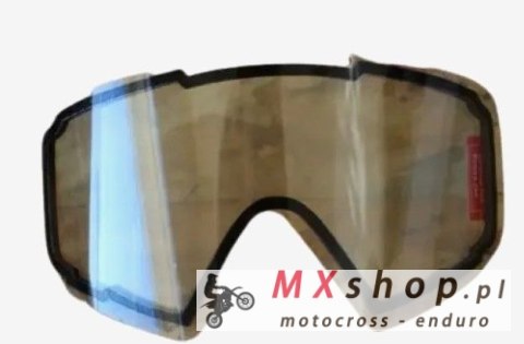 KENNY RACING DOUBLE CLEAR LENS WITHOUT PINS PODWÓJNA SZYBKA PRZEŹROCZYSTA DO GOGLI TRACK (BEZ PINÓW NA ZRYWKI)