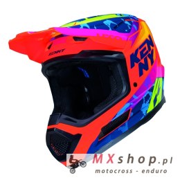 KENNY RACING KASK CROSS/ENDURO PERFORMANCE ERT GRAPHIC + SOCAL KOLOR POMARAŃCZOWY/ ROZMIAR XS