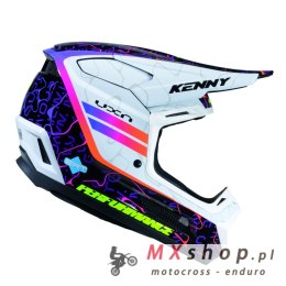 KENNY RACING KASK CROSS/ENDURO PERFORMANCE ERT GRAPHIC + WAVE BLACK WHITE KOLOR CZARNY/BIAŁY ROZMIAR M