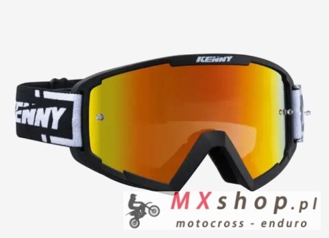 KENNY RACING TRACK LENS RED KIDS SZYBKA DO GOGLI DZIECIĘCYCH TRACK/KID/JUNIOR KOLOR CZERWONY