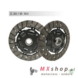 NEWFREN TARCZE SPRZĘGŁOWE MOTO GUZZI NEVADA 350 '92-'97; V 35 '92-'01; NEVADA 750 '98-'10; BREVA 750 '03-'09 (SUCHE SPRZĘGŁO)