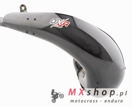 OXA FACTORY 2025/12 OSŁONA KARBONOWA DYFUZORA (TUBY REZONANSOWEJ) CARBON PROTECTION DO OXA FACTORY FRONT PIPE X8 125 CC KTM / YA