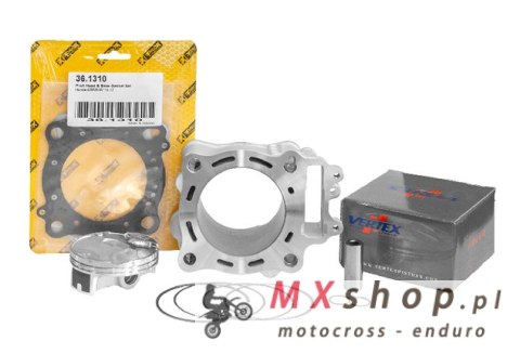 PROMX CYLINDER KOMPLETNY (CYLINDER + TŁOK VERTEX + USZCZELKI TOP-END PROX) HONDA CRF 250 R '10-'13 STANDARD 76,80 MM