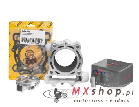 PROMX CYLINDER KOMPLETNY STANDARD 77,00 MM (CYLINDER + TŁOK VERTEX + USZCZELKI TOP-END PROX) KAWASAKI KXF 250 '11-'14 , KX 250 F